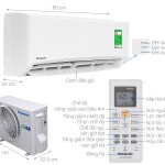 Điều hòa Panasonic 1 chiều N12UKH-8 12.000BTU