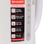 Ấm siêu tốc 1.7 Lít Sharp EKJ-17VP-WH 1800W