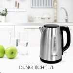 Ấm siêu tốc 1.7 Lít Sharp EKJ-17VSS-ST 2200W