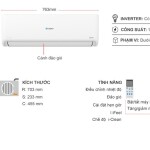 Điều hòa Casper Inverter 1.5 HP GC-12IS35