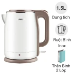 Bình Đun Siêu Tốc Joyoung K15-F5 1.5L 1800W - Chính hãng 1 đổi 1 trong 1 năm