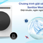 Máy giặt Whirlpool SaniCare Inverter 10.5 kg FWEB10502FW