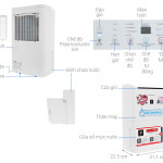 Máy hút ẩm có lọc không khí Sharp DW-D12A-W