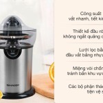 Máy vắt cam Sharp 130W EJ-J130-ST