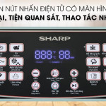 Nồi chiên không dầu Sharp KF-AF55EV-BK 5.2 lít