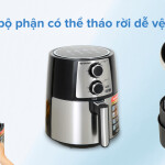 Nồi chiên không dầu Sharp KF-AF42MV-ST 3.5 lít