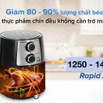 Nồi chiên không dầu Sharp KF-AF42MV-ST 3.5 lít