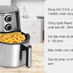 Nồi chiên không dầu Sharp KF-AF42MV-ST 3.5 lít