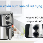 Nồi chiên không dầu Sharp KF-AF42MV-ST 3.5 lít