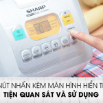 Nồi cơm điện tử Sharp 1.8 lít KS-COM18V