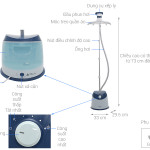 Bàn là hơi nước đứng Philips GC518 1600W