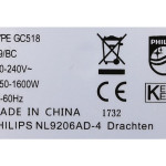 Bàn là hơi nước đứng Philips GC518 1600W