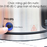 Ấm đun siêu tốc Philips 1.7 lít HD9316/03