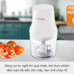 Máy xay thịt mini Philips 0.5 lít HR1393