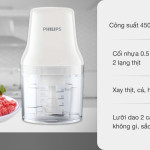 Máy xay thịt mini Philips 0.5 lít HR1393