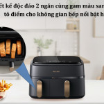 Nồi chiên không dầu 2 ngăn Philips 9 lít NA352/00