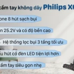 Máy hút bụi không dây Philips XC3031/01