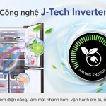 Tủ lạnh Sharp Inverter 525 Lít 4 cửa SJ-FXP600VG-BK