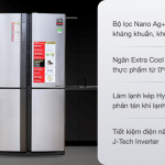 Tủ lạnh Sharp Inverter 556 lít SJ-FX630V-ST