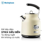 Ấm Điện Đun Nước Westinghouse WKWKH148 1.7L 2200W - Hàng cao cấp chính hãng