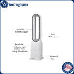 Quạt không cánh WestingHouse WSFBL04  Thương hiệu Mỹ  - Hàng chính hãng